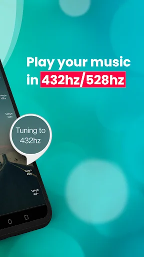 432 Player ڈاؤن لوڈ کریں – موسیقی کو 432Hz/528Hz میں سنیں - Screenshot 11
