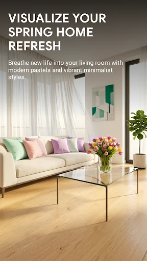 AI Home Decorator ڈاؤن لوڈ کریں – اپنے کمرے کو جدید بنائیں - Screenshot 4