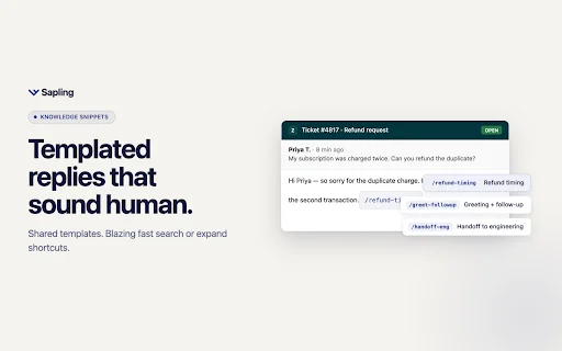 Sapling Grammar Checker ڈاؤن لوڈ کریں – بہترین AI رائٹنگ اسسٹنٹ - Screenshot 3