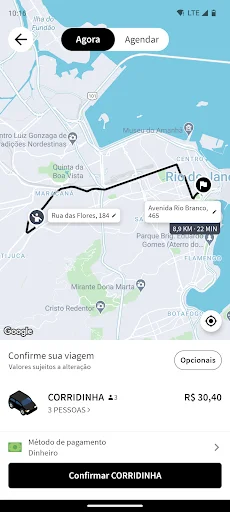 Corridinha Mobilidade Urbana ڈاؤن لوڈ کریں – تیز اور محفوظ سفر - Screenshot 3