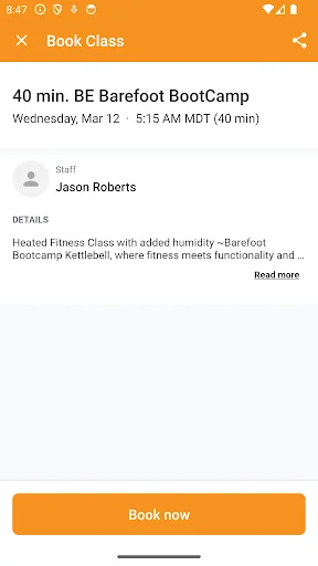 Be Hot Yoga ایپ ڈاؤن لوڈ کریں – فٹنس کلاسز کے لیے بہترین شیڈولنگ - Screenshot 3