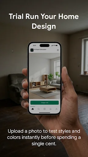 AI Home Decorator ڈاؤن لوڈ کریں – اپنے کمرے کو جدید بنائیں - Screenshot 6