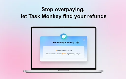 Task Monkey ڈاؤن لوڈ کریں – ایمیزون پر قیمتوں میں کمی پر رقم واپس حاصل کریں - Screenshot 2