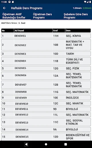 Okulsis Mobil ڈاؤن لوڈ کریں – اسکول مینجمنٹ ایپ 3.0.32 - Screenshot 14