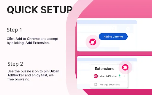 Urban AdBlocker ڈاؤن لوڈ کریں – بہترین ایڈ بلاکر برائے کروم - Screenshot 5