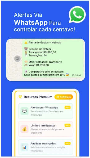Fing: Finanças Pessoais ڈاؤن لوڈ کریں – اپنے اخراجات کو کنٹرول کریں - Screenshot 3
