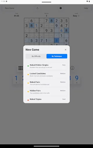 Sudoku Trainer ڈاؤن لوڈ کریں – سوڈوکو ماسٹر بنیں اور گیم جیتیں - Screenshot 12