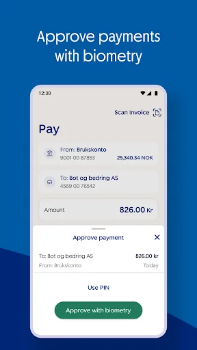 SpareBank 1 موبائل بینکنگ ڈاؤن لوڈ کریں – محفوظ اور تیز ترین بینکنگ - Screenshot 8