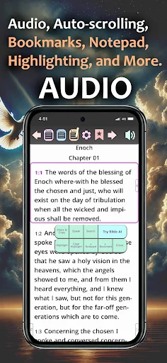 Jubilees, Jasher, Enoch, Bible ڈاؤن لوڈ کریں – مکمل بائبل مطالعہ - Screenshot 2