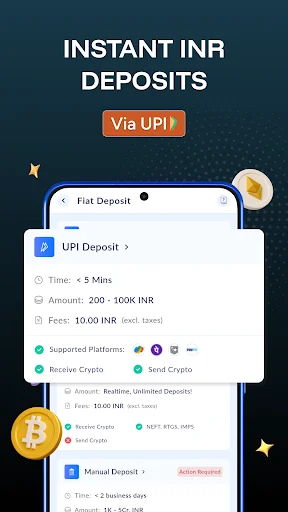 ZebPay ایپ ڈاؤن لوڈ کریں – بٹ کوائن اور کرپٹو ٹریڈنگ کا بہترین پلیٹ فارم - Screenshot 4