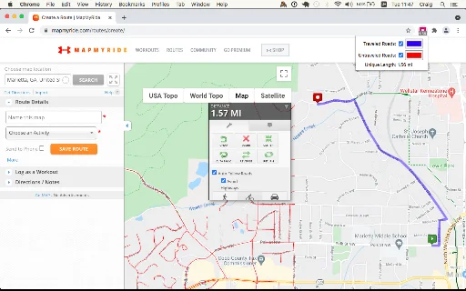 Wandrer Map Overlay ڈاؤن لوڈ کریں – سائیکلنگ روٹ پلاننگ ٹول - Screenshot 4