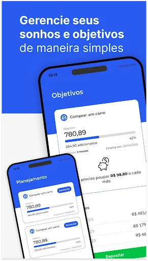 Fing: Finanças Pessoais ڈاؤن لوڈ کریں – اپنے اخراجات کو کنٹرول کریں - Screenshot 2