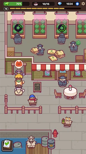 Cat Mafia : Idle Tycoon Games ڈاؤن لوڈ کریں – بلیوں کا شاندار بزنس گیم - Screenshot 3