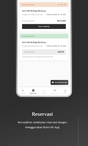 Bumi Aki موبائل ایپ ڈاؤن لوڈ کریں – آن لائن ریزرویشن اب آسان - Screenshot 2