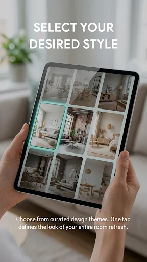 AI Home Decorator ڈاؤن لوڈ کریں – اپنے کمرے کو جدید بنائیں - Screenshot 10