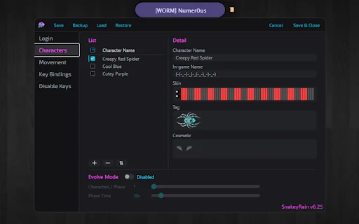 SnakeyRain ڈاؤن لوڈ کریں – Slither.io کے لیے بہترین بوٹ موڈ - Screenshot 2
