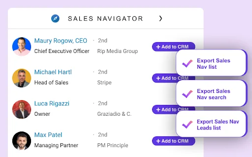 Hublead ڈاؤن لوڈ کریں – LinkedIn اور HubSpot کو مفت میں مربوط کریں - Screenshot 1