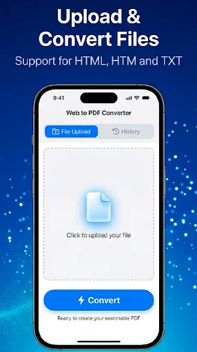 HTML to PDF – Web Converter ڈاؤن لوڈ کریں – محفوظ اور تیز پی ڈی ایف کنورٹر - Screenshot 3