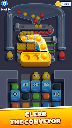 Color Beads Drop ڈاؤن لوڈ کریں – رنگین پزل گیم مفت - Screenshot 3