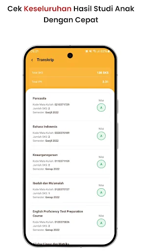 myUMM For Parent ڈاؤن لوڈ کریں – طلباء کی تعلیمی کارکردگی کی نگرانی - Screenshot 6