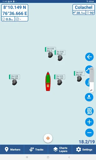Kadal Map ڈاؤن لوڈ کریں – ماہی گیروں کے لیے بہترین نیویگیشن - Screenshot 9