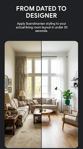 AI Home Decorator ڈاؤن لوڈ کریں – اپنے کمرے کو جدید بنائیں - Screenshot 2