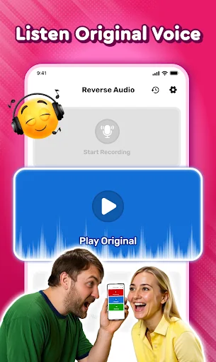 Reverse Play : Sing Challenge ڈاؤن لوڈ کریں – الٹا گانا گائیں اور مزہ کریں - Screenshot 6