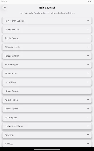 Sudoku Trainer ڈاؤن لوڈ کریں – سوڈوکو ماسٹر بنیں اور گیم جیتیں - Screenshot 16