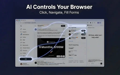 Genspark Chrome Extension ڈاؤن لوڈ کریں – AI براؤزنگ اسسٹنٹ - Screenshot 3