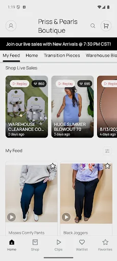 Priss & Pearls Boutique ڈاؤن لوڈ کریں – بہترین آن لائن فیشن ایپ - Screenshot 2