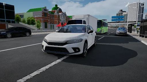 3D Driving Game 4.0 Project: SEOUL ڈاؤن لوڈ کریں – حقیقت پسندانہ ڈرائیونگ - Screenshot 4