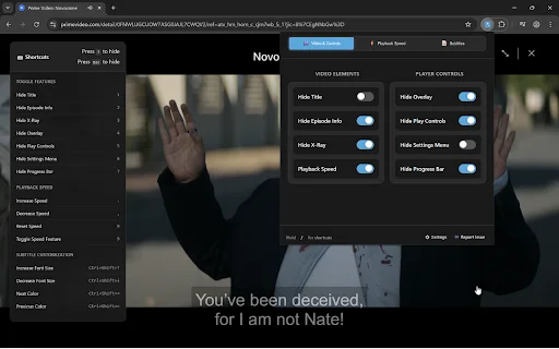Prime Video Enhancer ڈاؤن لوڈ کریں – Amazon Prime Video کا تجربہ بہتر بنائیں - Screenshot 4