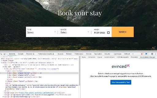 Evinced Dev Debugger ڈاؤن لوڈ کریں – ویب ایکسیسبیلٹی ٹول - Screenshot 2