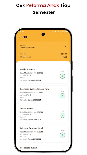 myUMM For Parent ڈاؤن لوڈ کریں – طلباء کی تعلیمی کارکردگی کی نگرانی - Screenshot 5