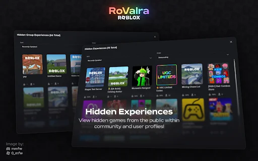 RoValra Roblox Extension ڈاؤن لوڈ کریں – مکمل مفت فیچرز - Screenshot 4