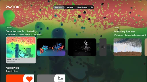 Niio Art ڈاؤن لوڈ کریں – ڈیجیٹل آرٹ اور ویڈیو گیلری حاصل کریں - Screenshot 26