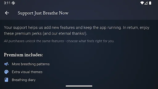Just Breathe Now ڈاؤن لوڈ کریں – ذہنی سکون اور سانس کی مشقیں - Screenshot 17
