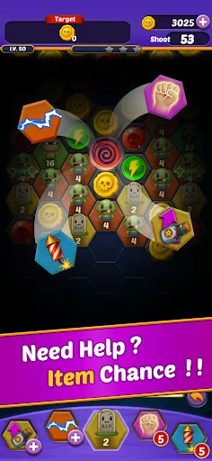 Shoot The Monster ڈاؤن لوڈ کریں – 2048 پزل گیم مفت کھیلیں - Screenshot 2