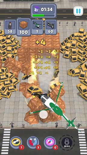 Whirlwind Destroyer ڈاؤن لوڈ کریں – طوفان کو کنٹرول کریں اور شہر تباہ کریں - Screenshot 3