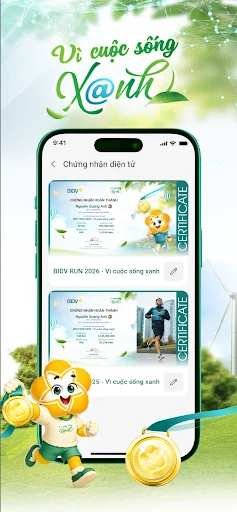 BIDV Run Plus ڈاؤن لوڈ کریں – صحت اور خیراتی دوڑ کے لیے بہترین ایپ - Screenshot 8