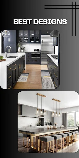 Kitchen Design & Cabinet Ideas ڈاؤن لوڈ کریں – جدید کچن کے آئیڈیاز - Screenshot 7