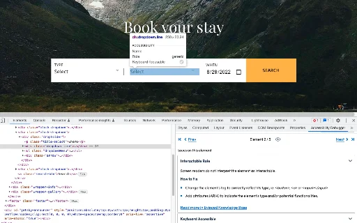 Evinced Dev Debugger ڈاؤن لوڈ کریں – ویب ایکسیسبیلٹی ٹول - Screenshot 4