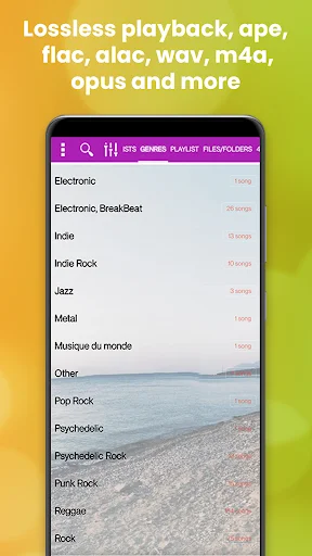 432 Player ڈاؤن لوڈ کریں – موسیقی کو 432Hz/528Hz میں سنیں - Screenshot 9