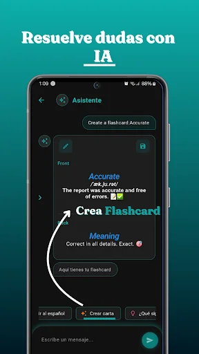 QuickCard AI ڈاؤن لوڈ کریں – انگریزی سیکھنے کا بہترین طریقہ - Screenshot 7