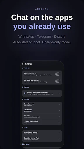 OpenClaw Android کے لیے ڈاؤن لوڈ کریں – اینڈرائیڈ پر کلاسک گیمنگ - Screenshot 5
