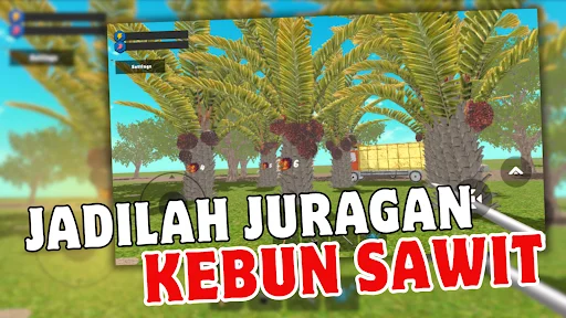 Kebun Sawit Simulator ڈاؤن لوڈ کریں – پام آئل فارمنگ گیم - Screenshot 7