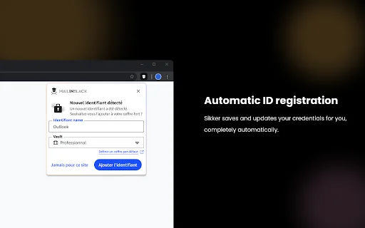 Mailinblack Sikker ڈاؤن لوڈ کریں – محفوظ پاس ورڈ مینیجر - Screenshot 3