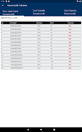 Okulsis Mobil ڈاؤن لوڈ کریں – اسکول مینجمنٹ ایپ 3.0.32 - Screenshot 21