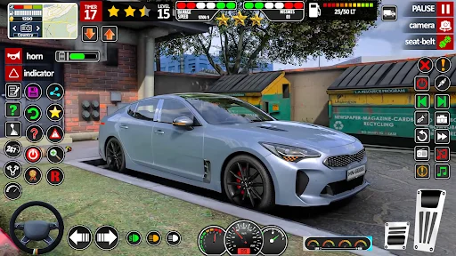 School Car Simulator 2024 ڈاؤن لوڈ کریں – جدید کار ڈرائیونگ گیم - Screenshot 2