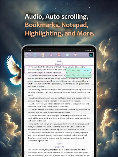 Jubilees, Jasher, Enoch, Bible ڈاؤن لوڈ کریں – مکمل بائبل مطالعہ - Screenshot 7
